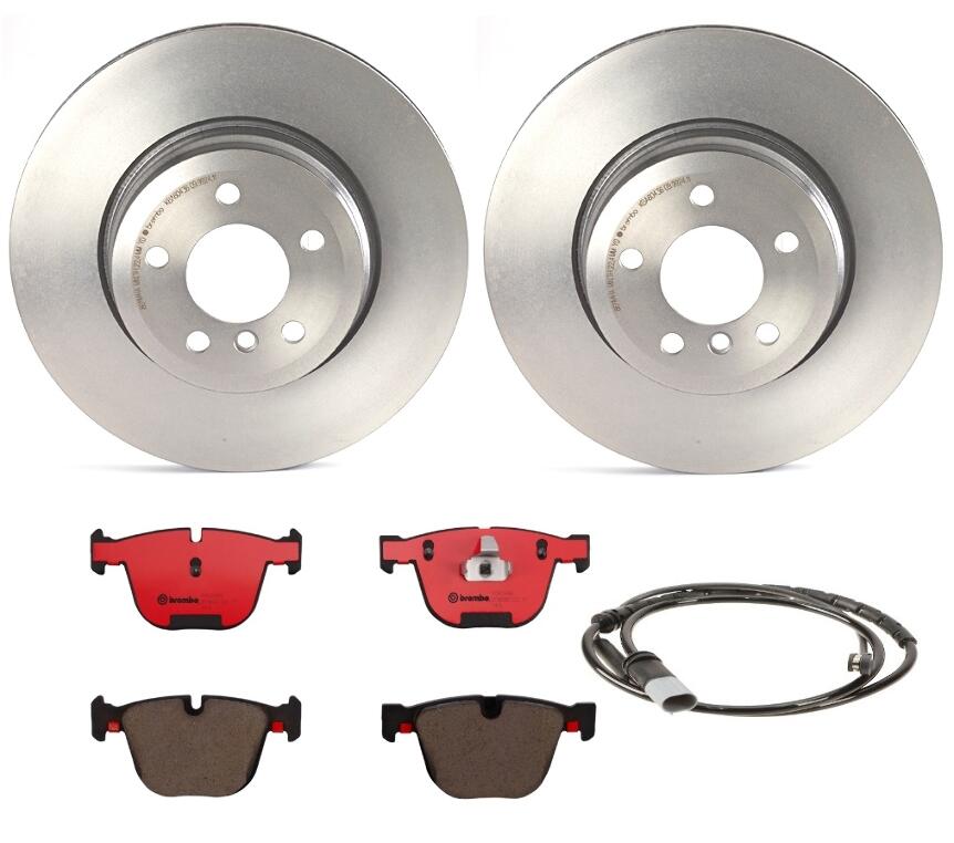 Brembo Brakes Kit Pads and Rotors Rear Brembo 2858724KIT